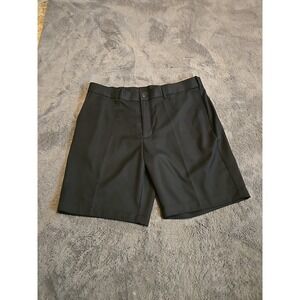 Grand Slam Mens 38 Black Golf Shorts Performance Stretch Waistband Active Chino